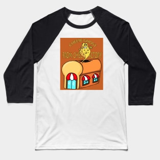 CHEESE GHOST FROM CHEESE FACTORY Baseball T-Shirt